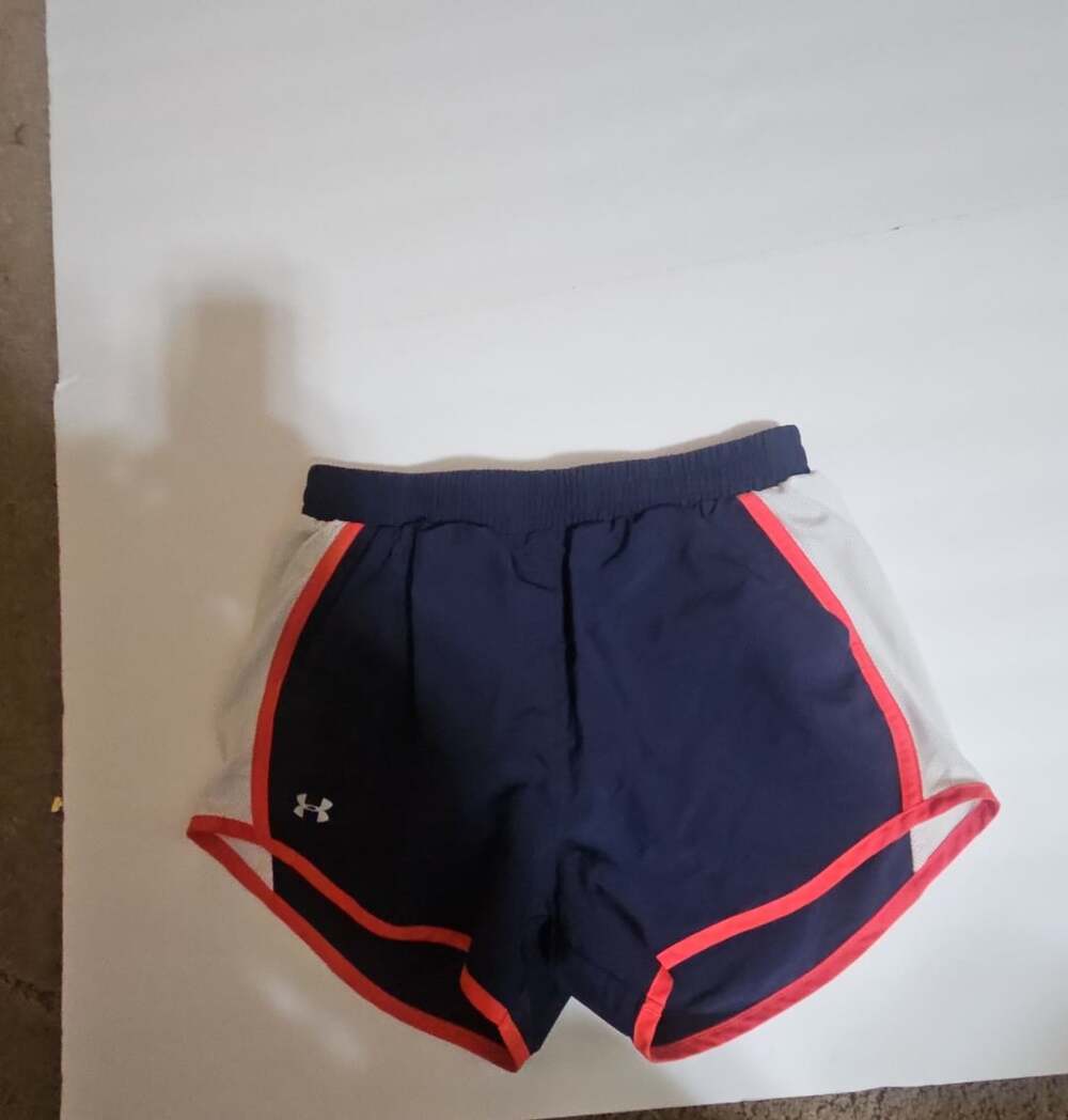 Under Armour Play Up Running Shorts Size XS Blue Orange
